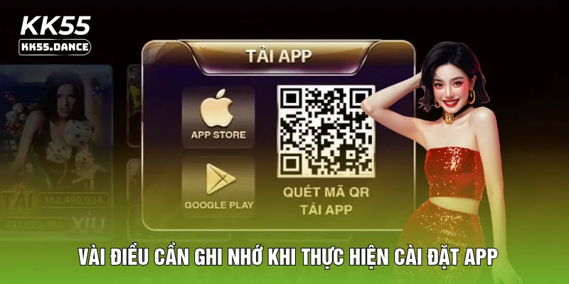 Vài điều cần ghi nhớ khi thực hiện cài đặt app